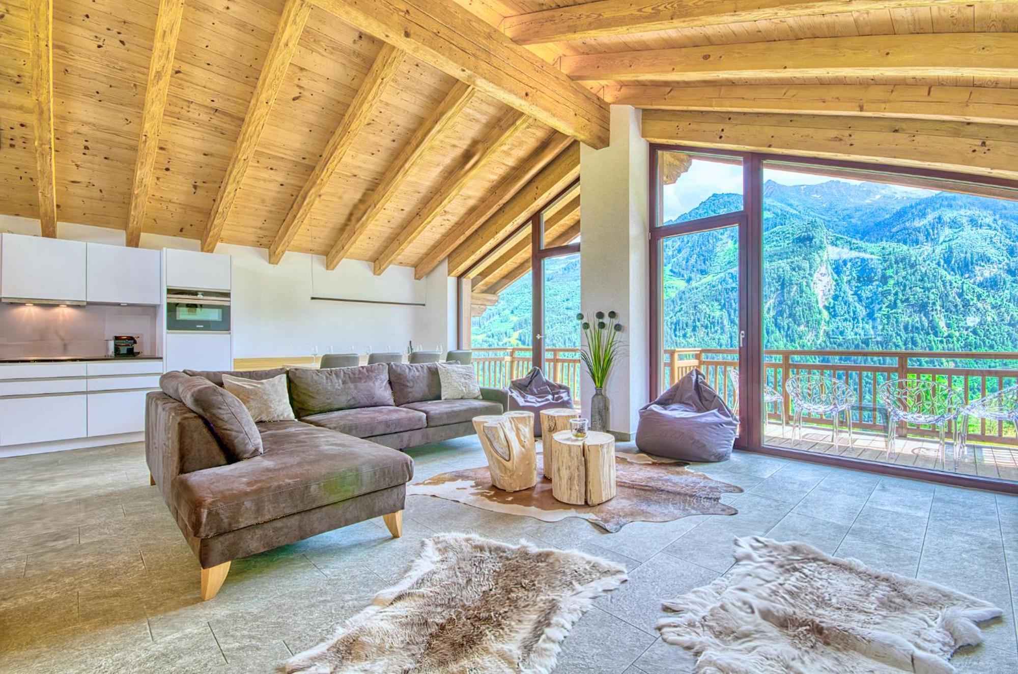 קפרון Ski-In Ski-Out Chalet Maiskogel "Bergli" - By Alpen Apartments מראה חיצוני תמונה